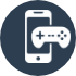 Mobile video game icon