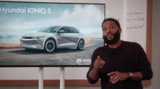 Black-ish Hyundai IONIQ 5 product placement