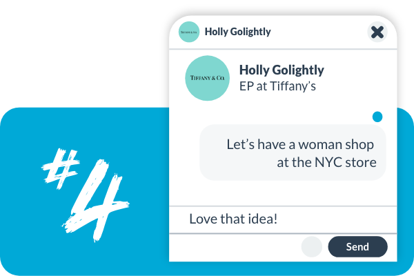 Step 4 Collaborate on Product placement Step 4 Collaborate on Product placement
