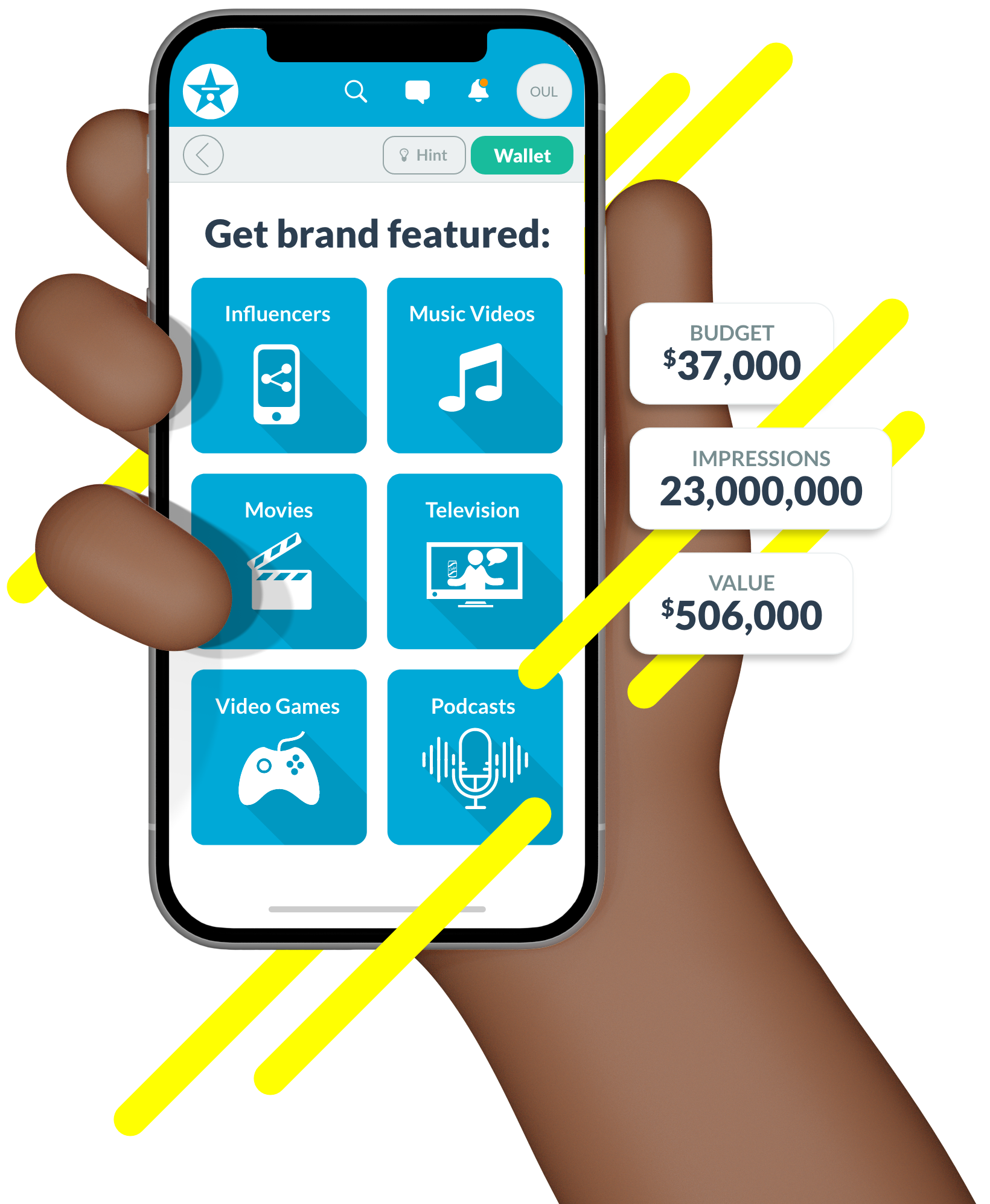 Get your brand featured by content creators Get your brand featured by content creators