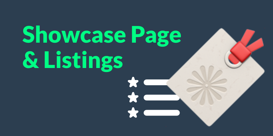 showcase page listings