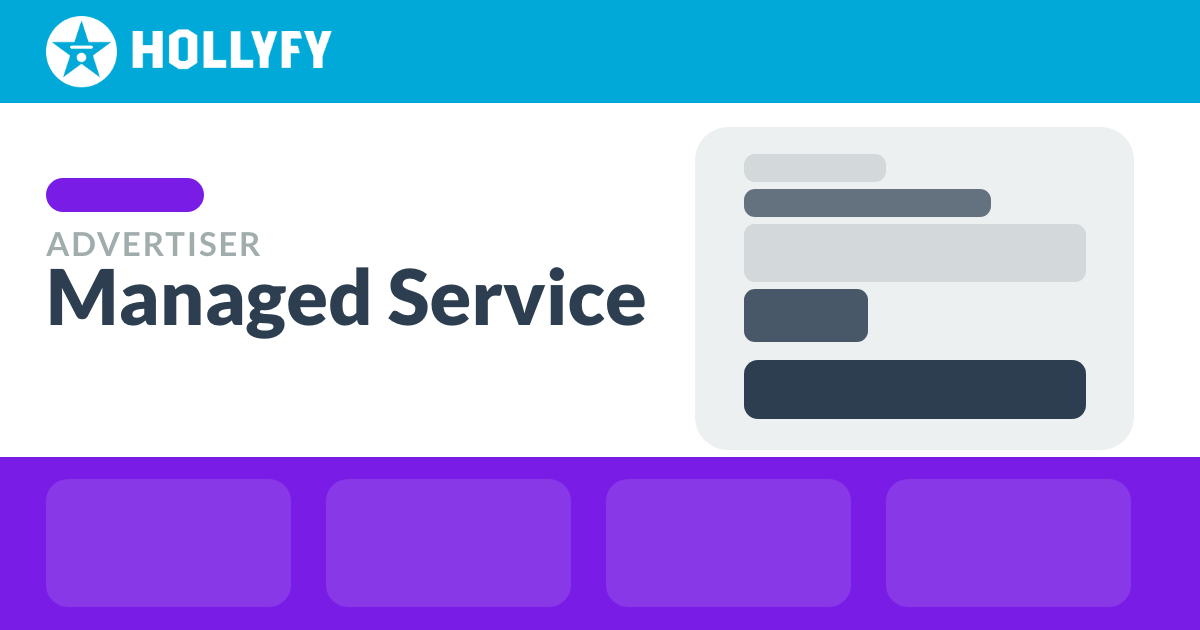Advertiser Managed Service