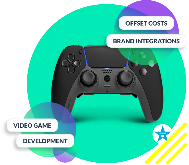 video game development offset with brand integrations