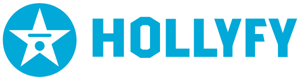HOLLYFY logo blue