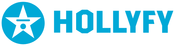 Logo blue HOLLYFY logo blue