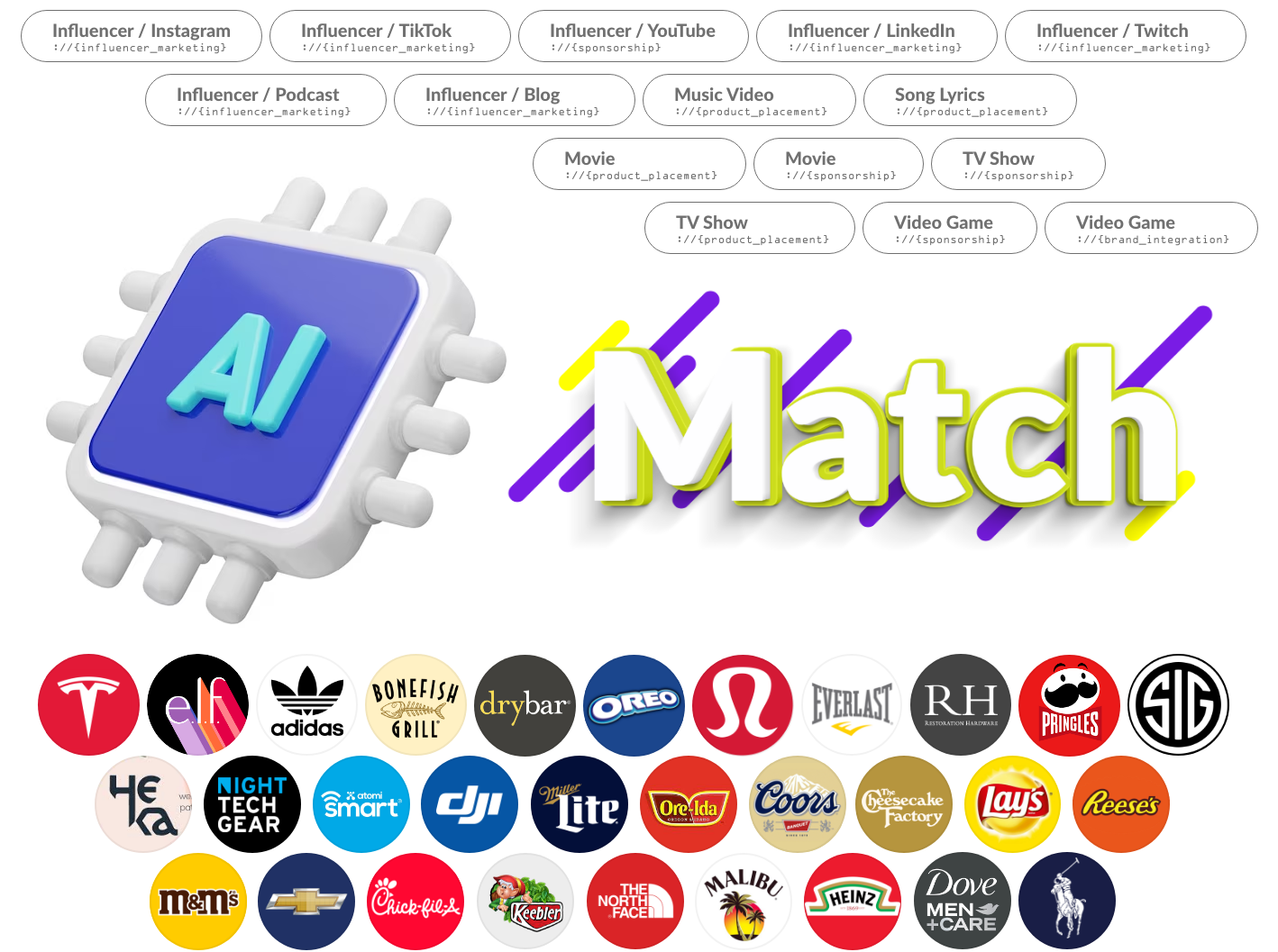 Artificial Intelligence matches brands and creators