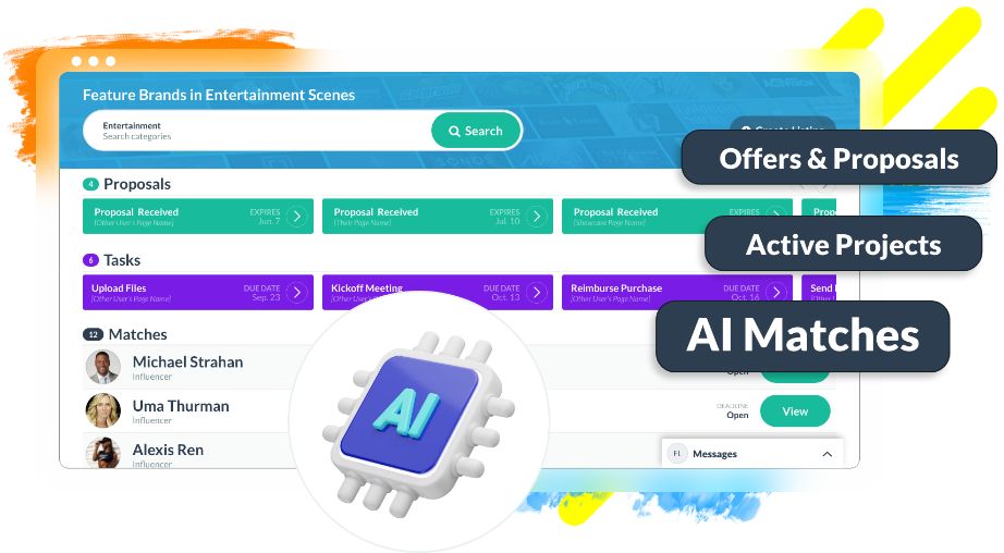 Artificial intelligence dashboard